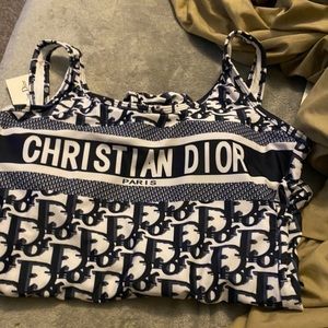 Christian Dior swimsuit very beautiful❤️⚜️